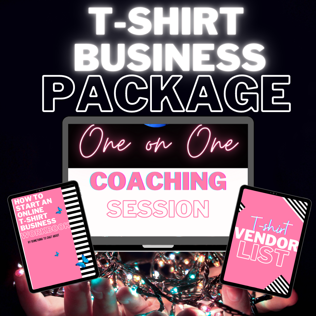 Start Your T-shirt Business PACKAGE